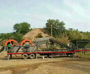 移動(dòng)破碎一體機(jī)